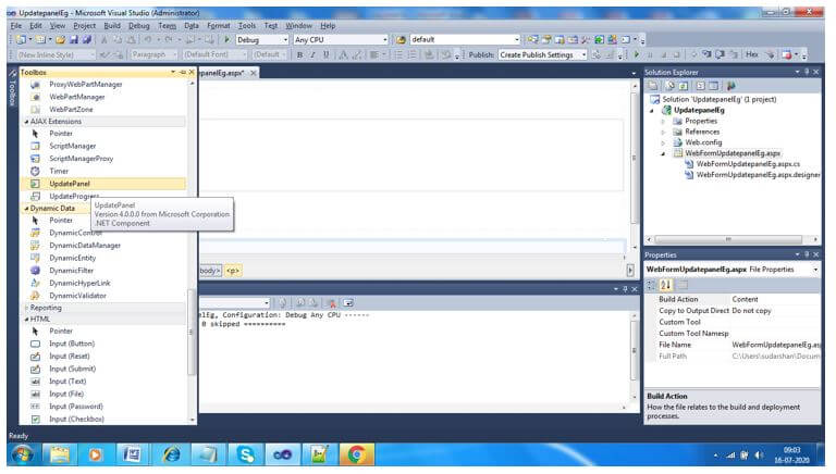 ASP.NET UpdatePanel 7