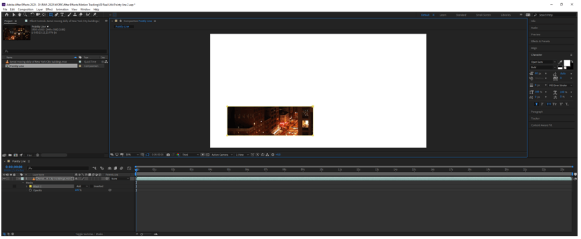 After Effects Motion Tracking output 5