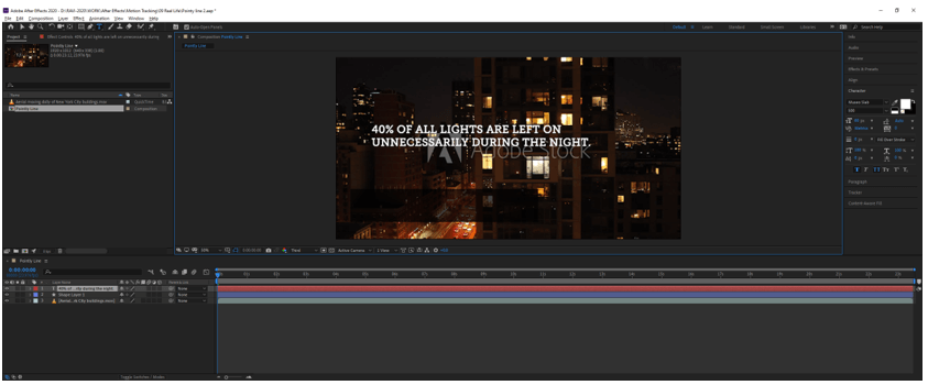 After Effects Motion Tracking output 7