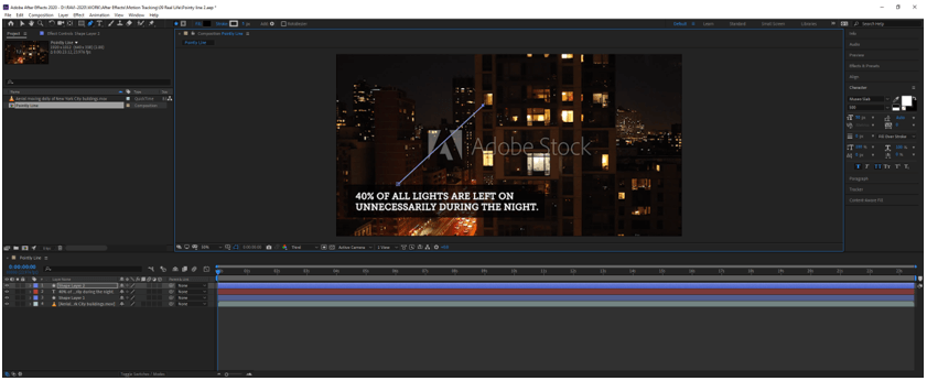 After Effects Motion Tracking output 9
