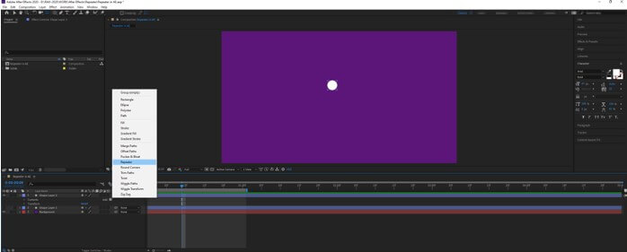 After Effects Repeater - 25