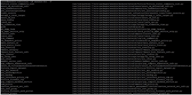 ansible-Doc Example 1A