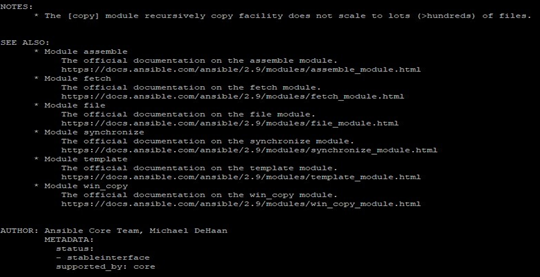 Ansible-Doc Example 2