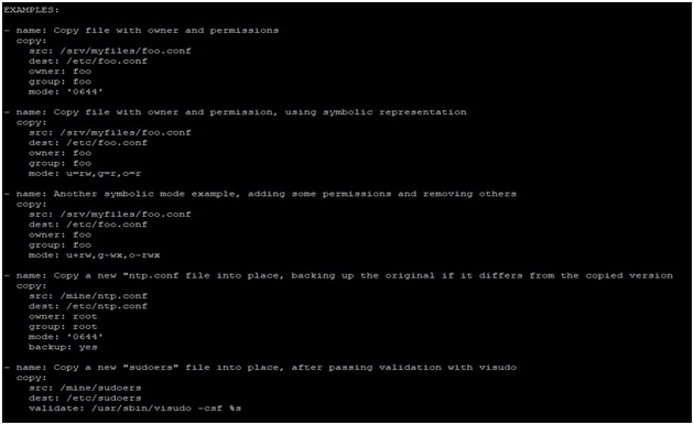ansible-Doc Example 1B