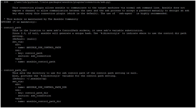 ansible-doc Example 6
