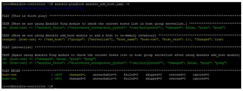 Ansible add_host 2