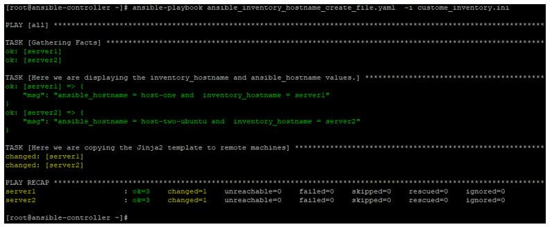 using Jinja2 templating