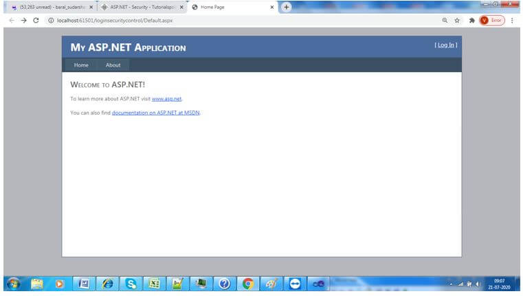 Authentication in ASP.NET 12