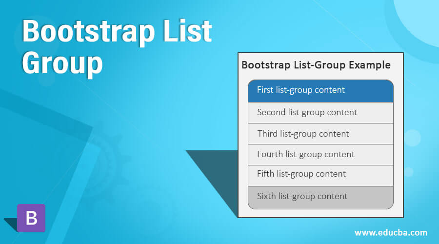 Bootstrap List Group