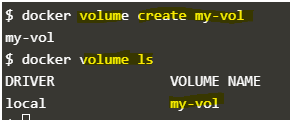 Docker Volume Example 3