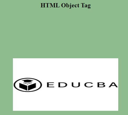 HTML object Tag3
