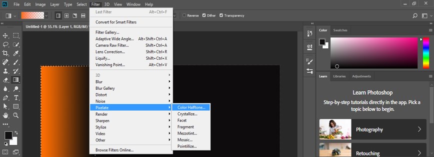 Halftone in Photoshop - 13