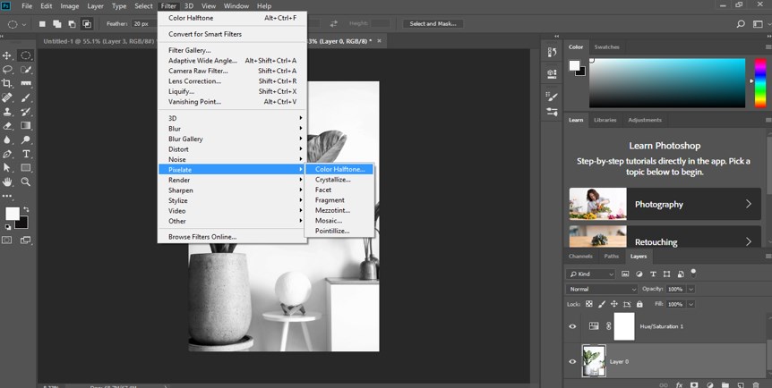 Halftone in Photoshop - 25