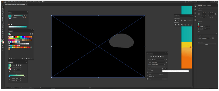 Illustrator Gold Gradient output 26