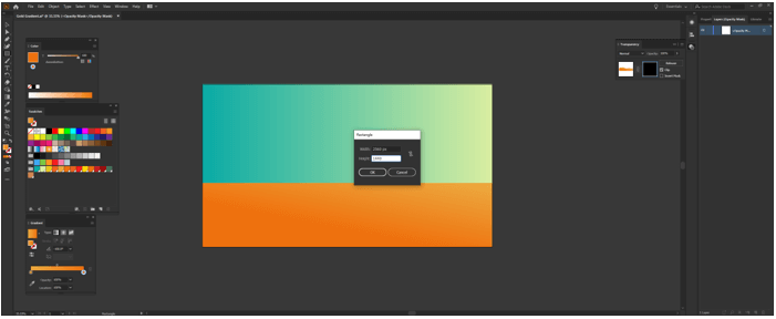 Illustrator Gold Gradient output 9