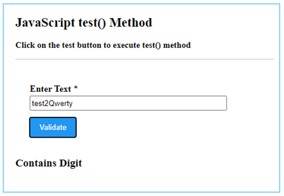 JavaScript test()-1.3.1