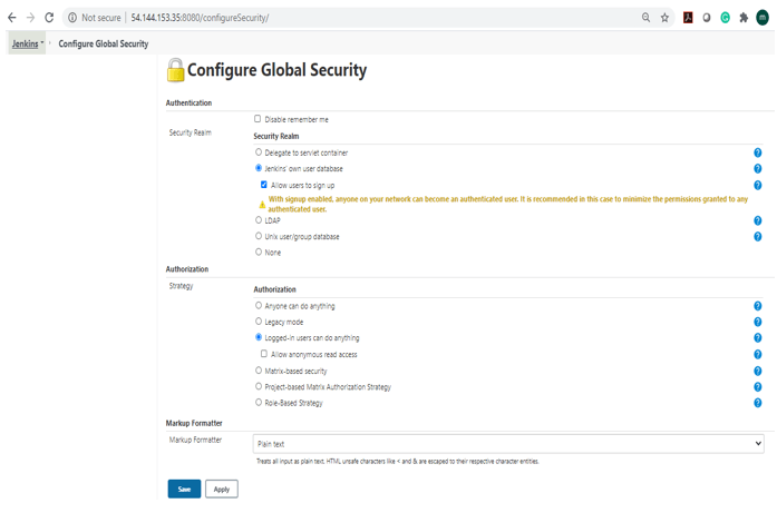 Jenkins User output 6