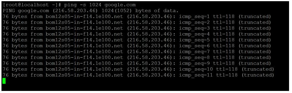 With “-s” option