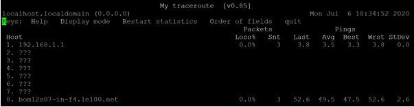 Linux mtr - 4
