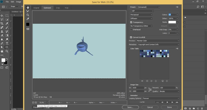 MP4 to GIF Photoshop - 17