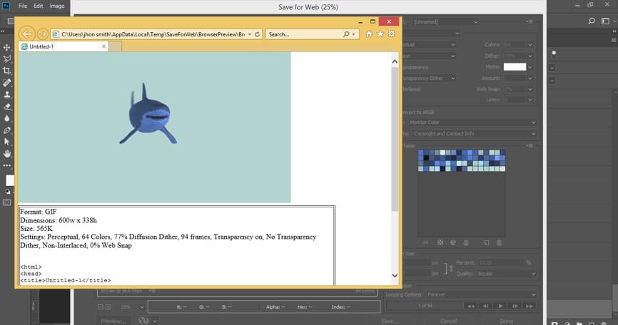 MP4 to GIF Photoshop - 18