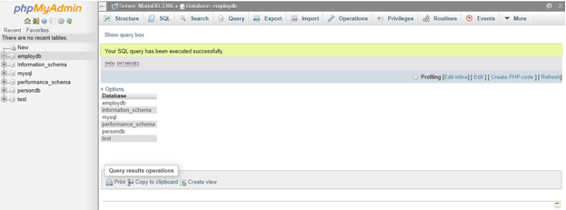 MYSQL Database Example 7