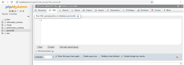 MYSQL Database Example 4