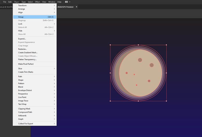 Moon in Illustrator - 12