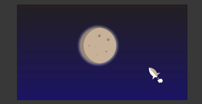 Moon in Illustrator - 25