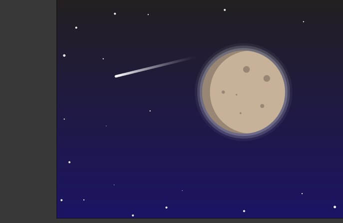 Moon in Illustrator - 29