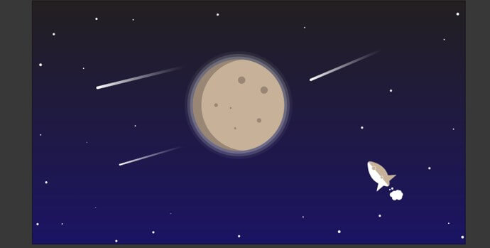 Moon in Illustrator - 30
