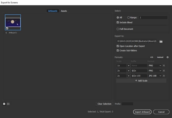 Moon in Illustrator - 33