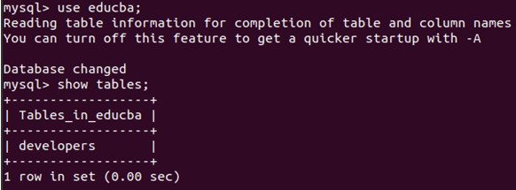 MySQL Backup Example 4