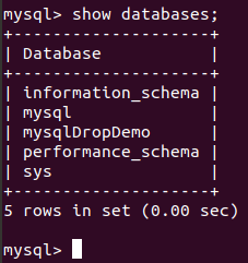 show databases Example 9