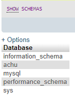 MySQL SHOW Example 1