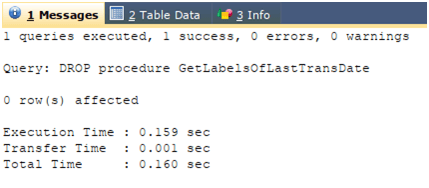 MySQL Stored Procedure Example 3