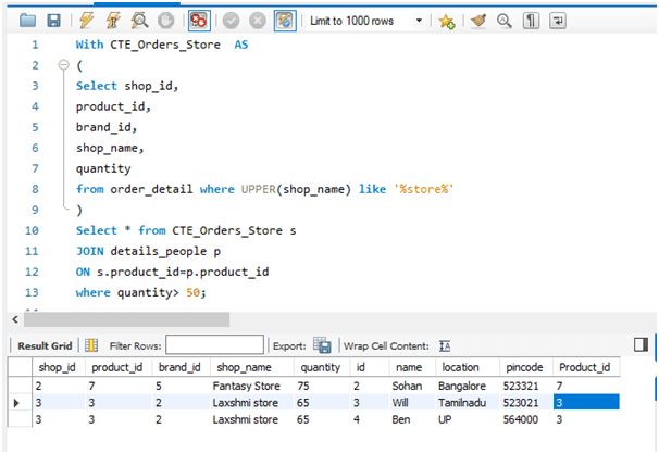 Complex CTE Example 8
