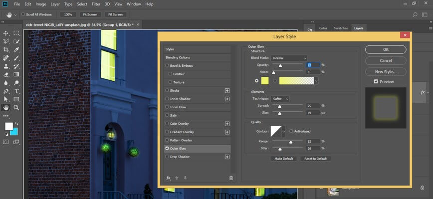 Night Effect in Photoshop - 31