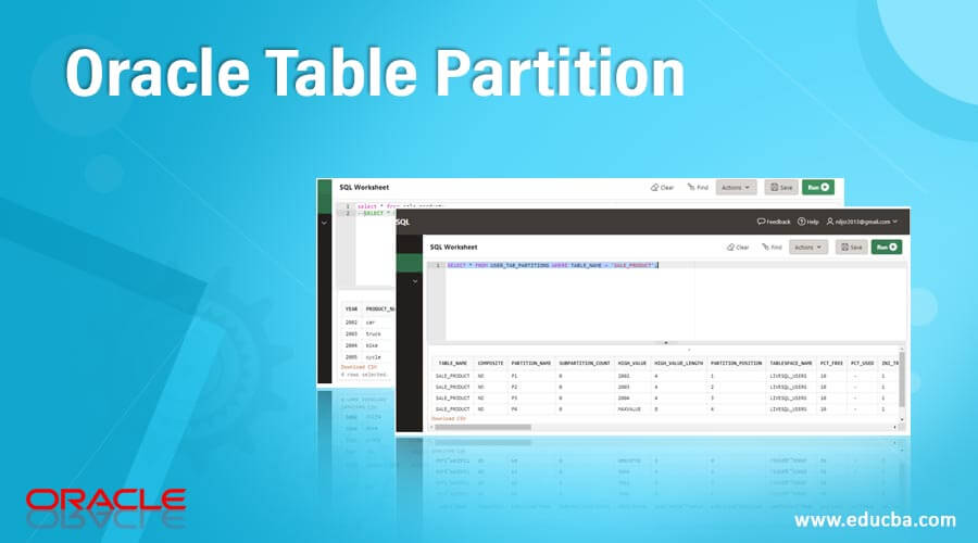 Oracle Table Partition