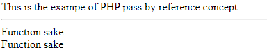 PHP Pass by Reference - 2