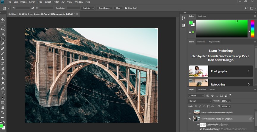 Perspective Correction in Photoshop - 17