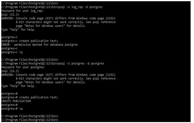 PostgreSQL Logical Replication 1
