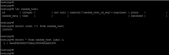 PostgreSQL ORDER BY Random Example 1