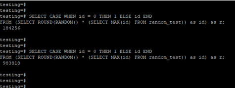 PostgreSQL ORDER BY Random Example 5