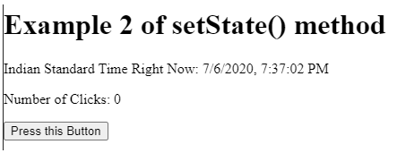 React Force Render output 4.1