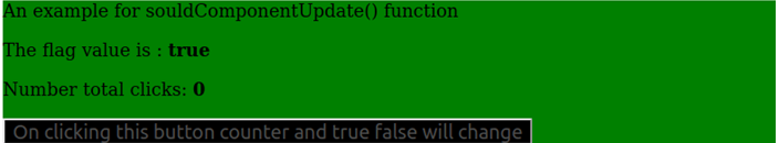 React shouldComponentUpdate()-1.1