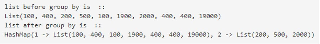 integer by checking whether the element is divisible by '3' or not
