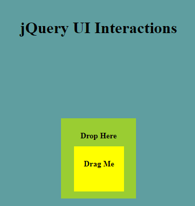 jQuery UI Droppable - 2