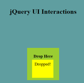 jQuery UI Droppable - 5