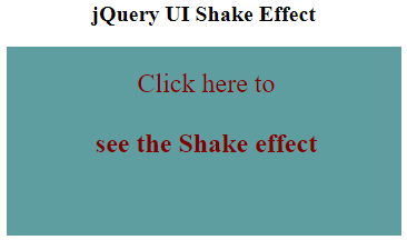 jQuery UI effect() Example 2